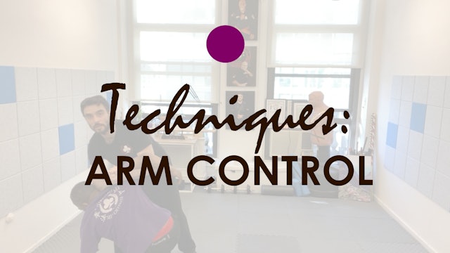 TECHNIQUES EMPHASIZING ARM CONTROL