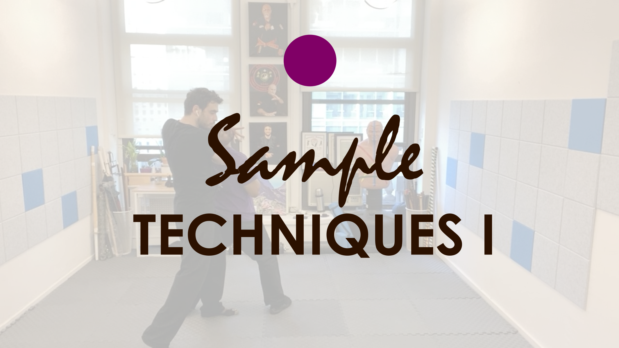 SAMPLE TECHNIQUES I