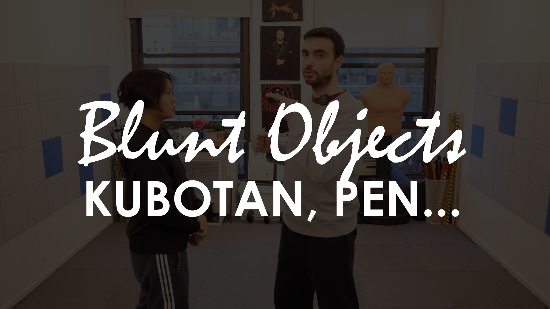 BLUNT OBJECTS. KUBOTAN, PEN