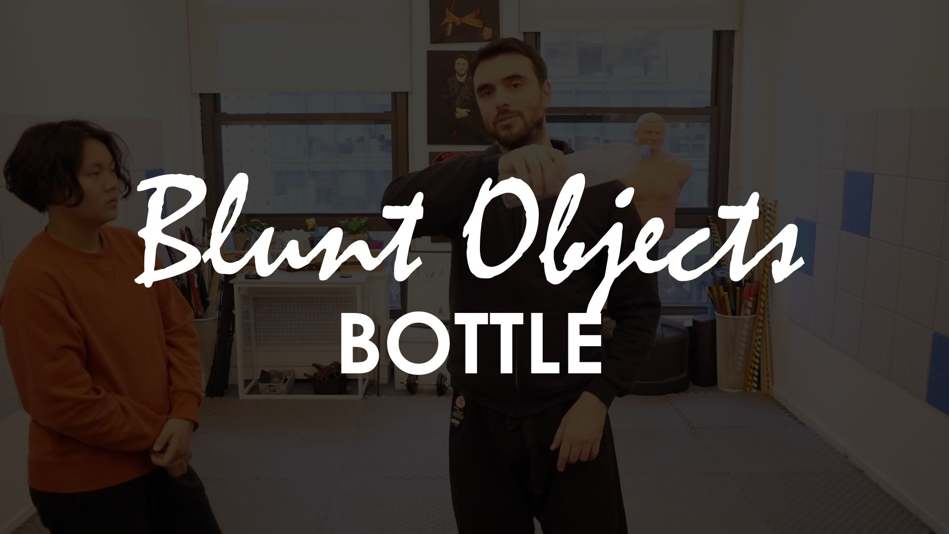 BLUNT OBJECTS. BOTTLE