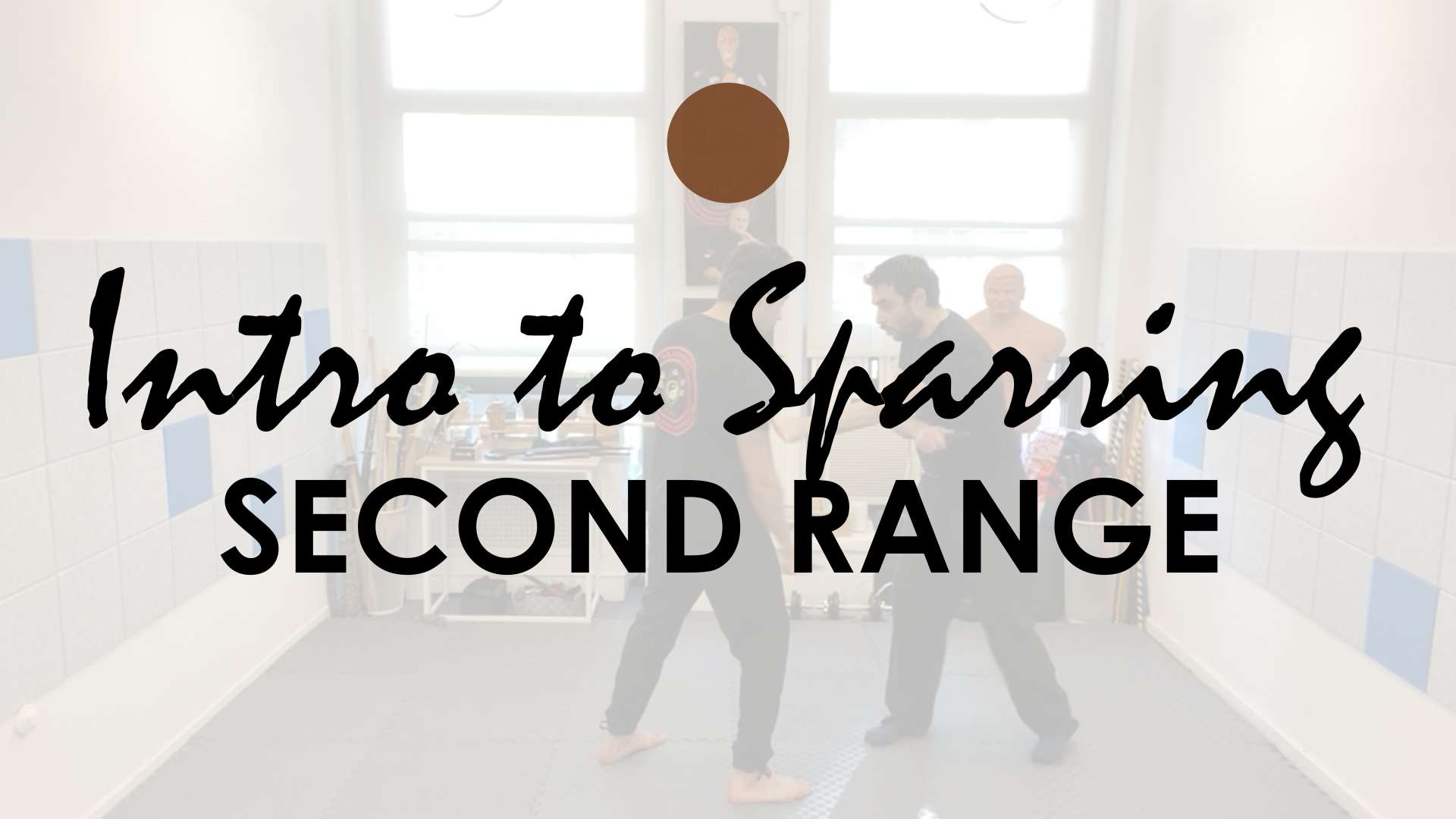 SPARRING WITH KNIVES. SECOND RANGE