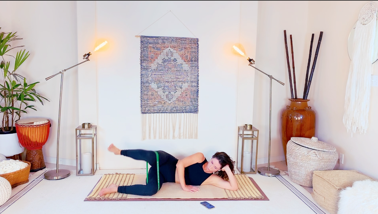 Sweaty Body Sculpt with DANCE CARDIO, Standing Booty and side body w band 