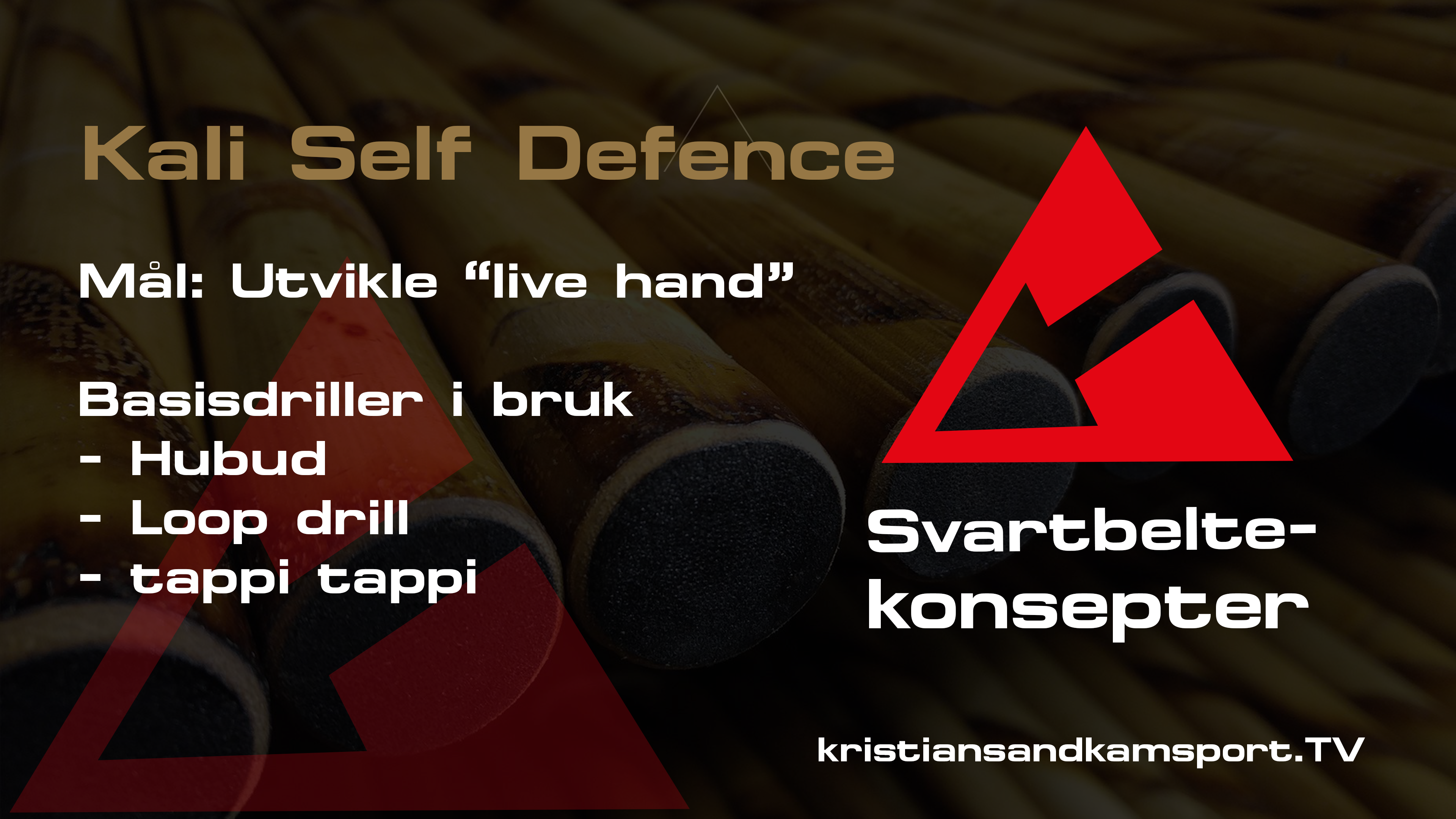 KSD -Svartbelte Livehand drill