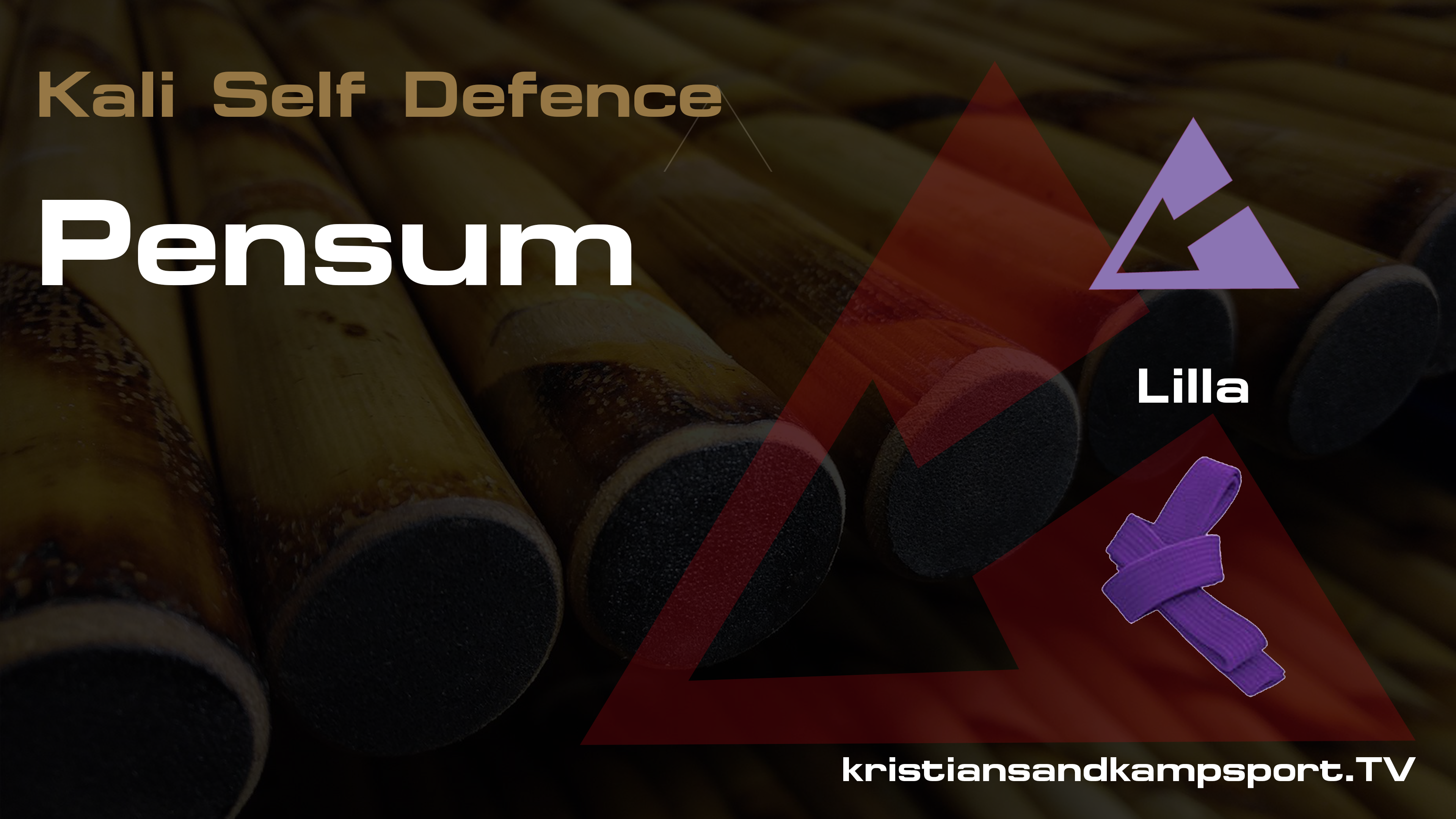 Kali Self Defence - Pensum Lilla