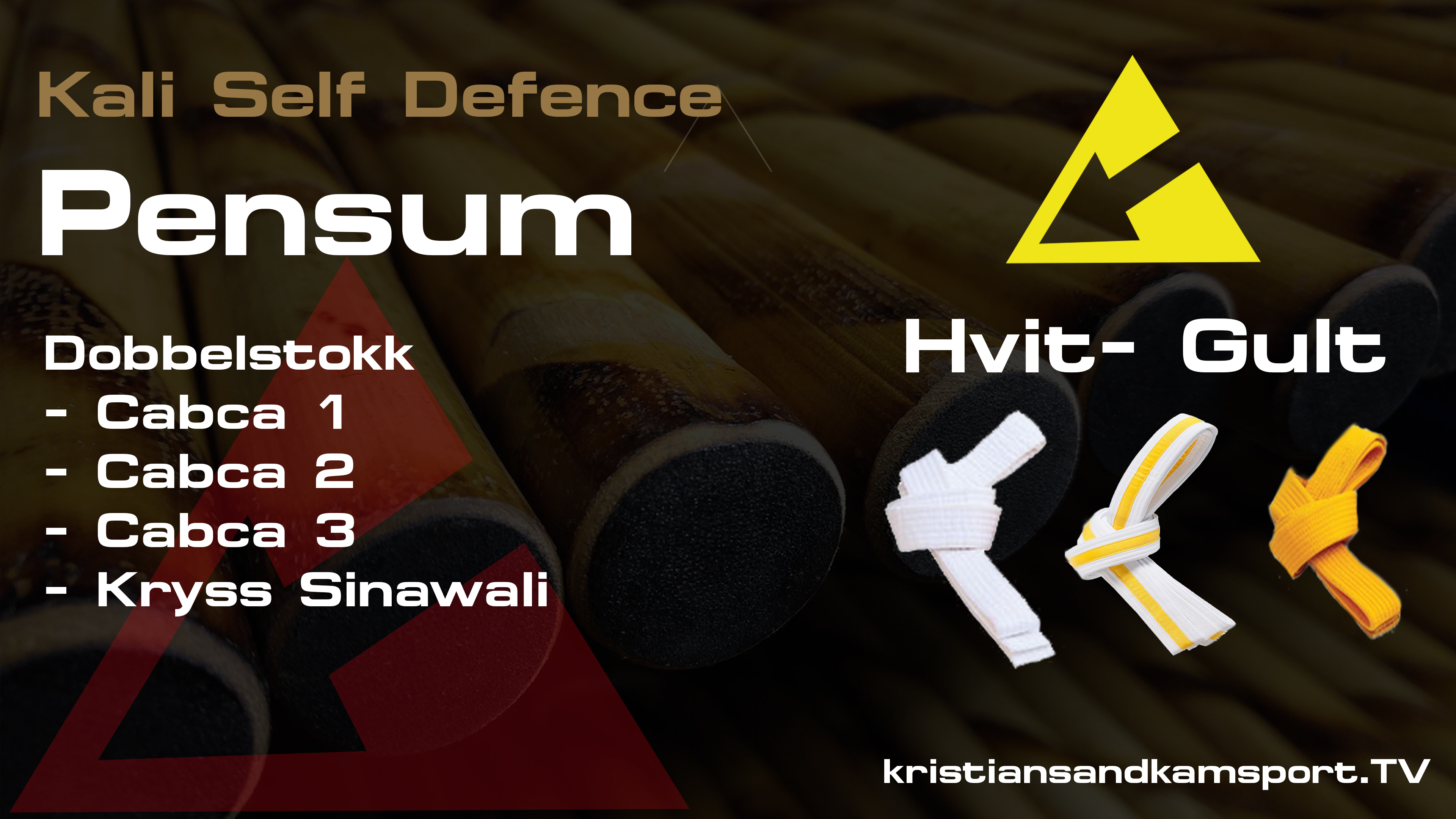 Dobbelstokk- Cabca & Kryss-sinawali