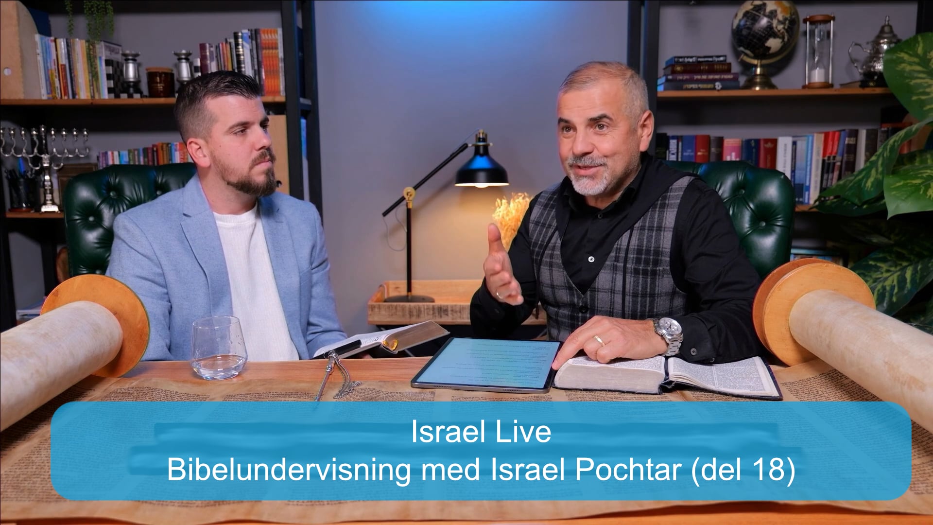 Israel Live | Bibelundervisning med Israel Pochtar | Kanal10 | 18.02.26