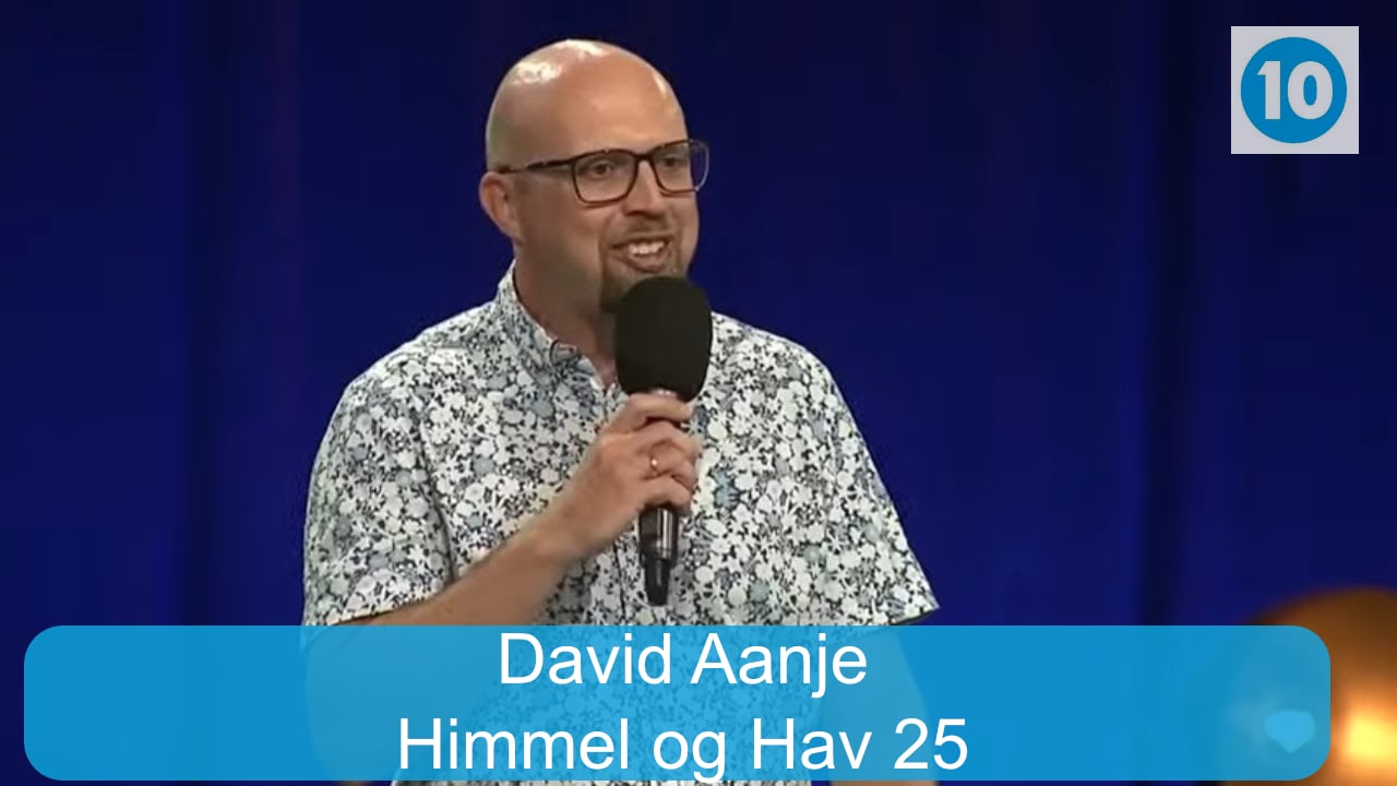 David Aanje | Himmel og hav konferansen | Kanal 10 | 17.07.25
