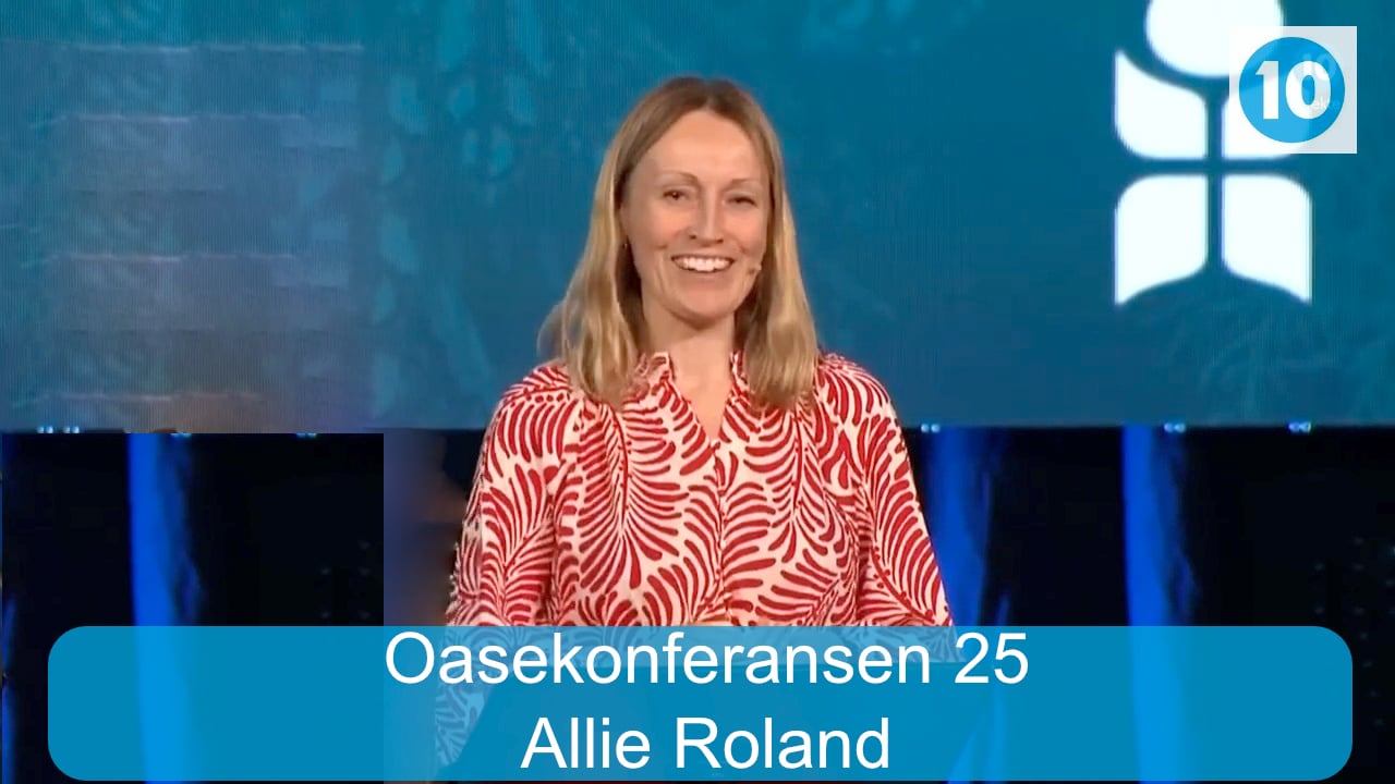 Allie Roland | Oasekonferansen i Fredrikstad | Kanal 10 | 11.07.25