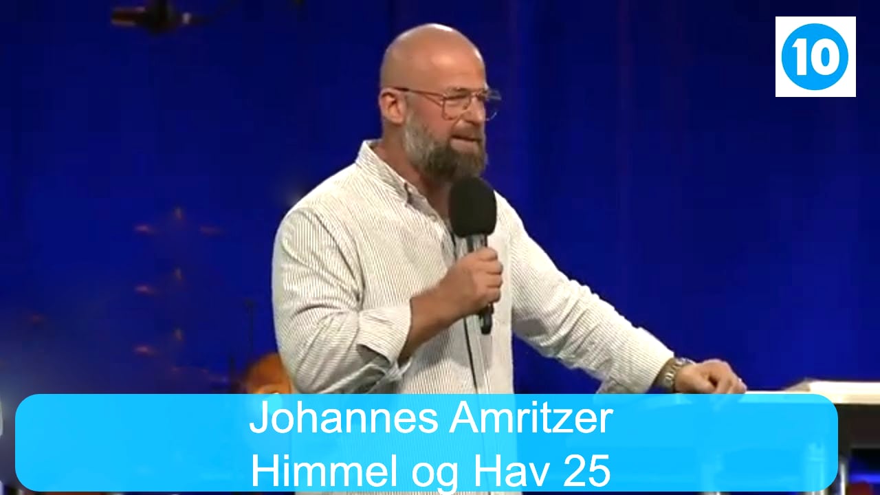 Johannes Amritzer | Himmel og hav konferansen | Kanal 10 | 19.07.25