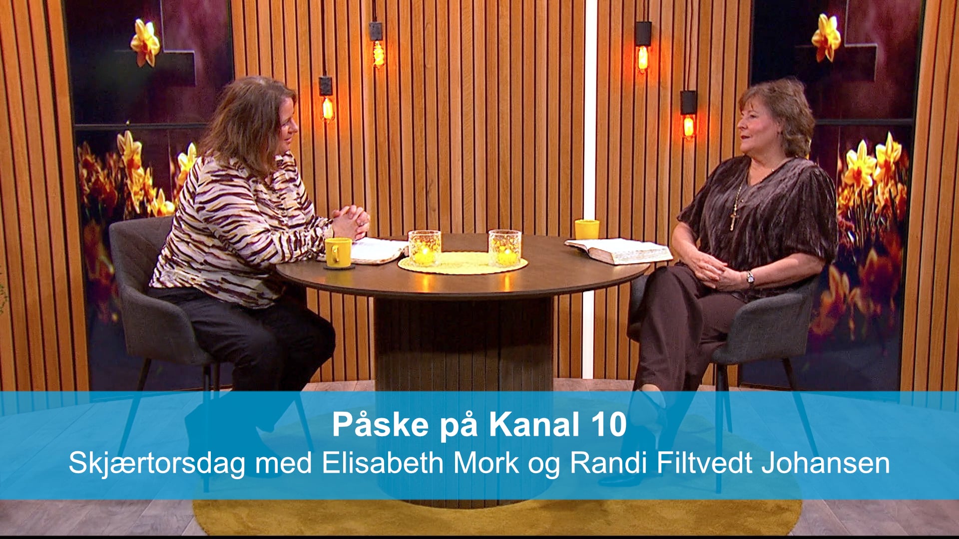 Skjærtorsdag med Elisabeth Mork og Randi Filtvedt Johansen | Påske på Kanal 10