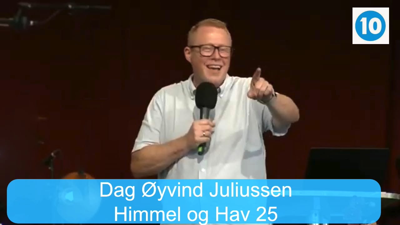 Dag Øyvind Juliussen | Himmel og hav konferansen | Kanal 10 | 19.07.25