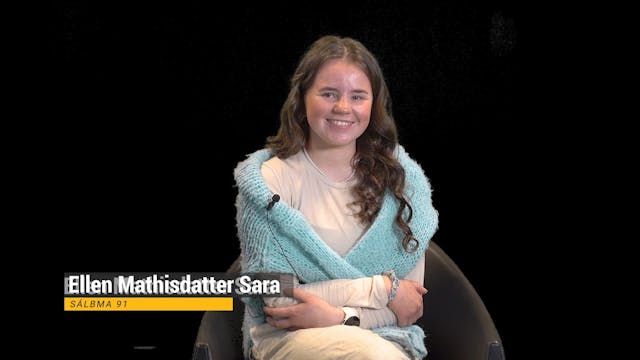 Evangeliet på samisk med Ellen Mathis...