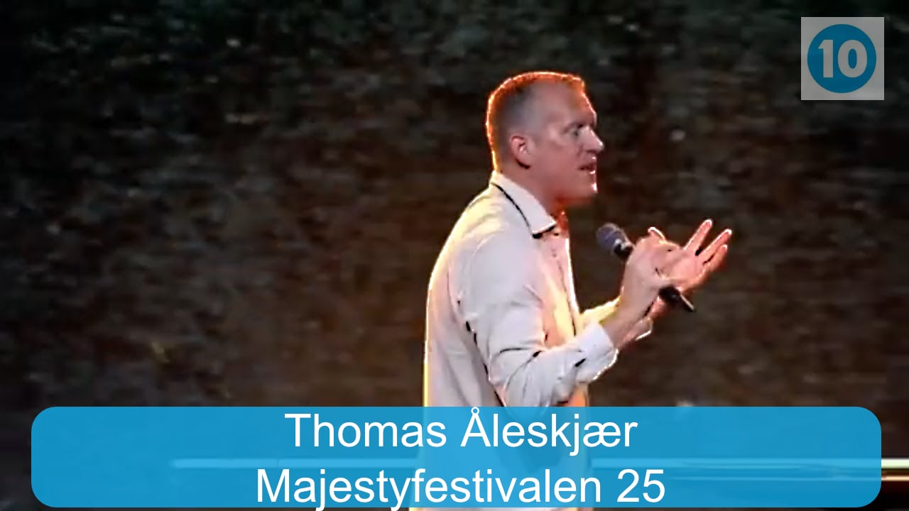 Thomas Åleskjær | Majestyfestivalen fra Østerbo | Kanal 10 | 03.08.25