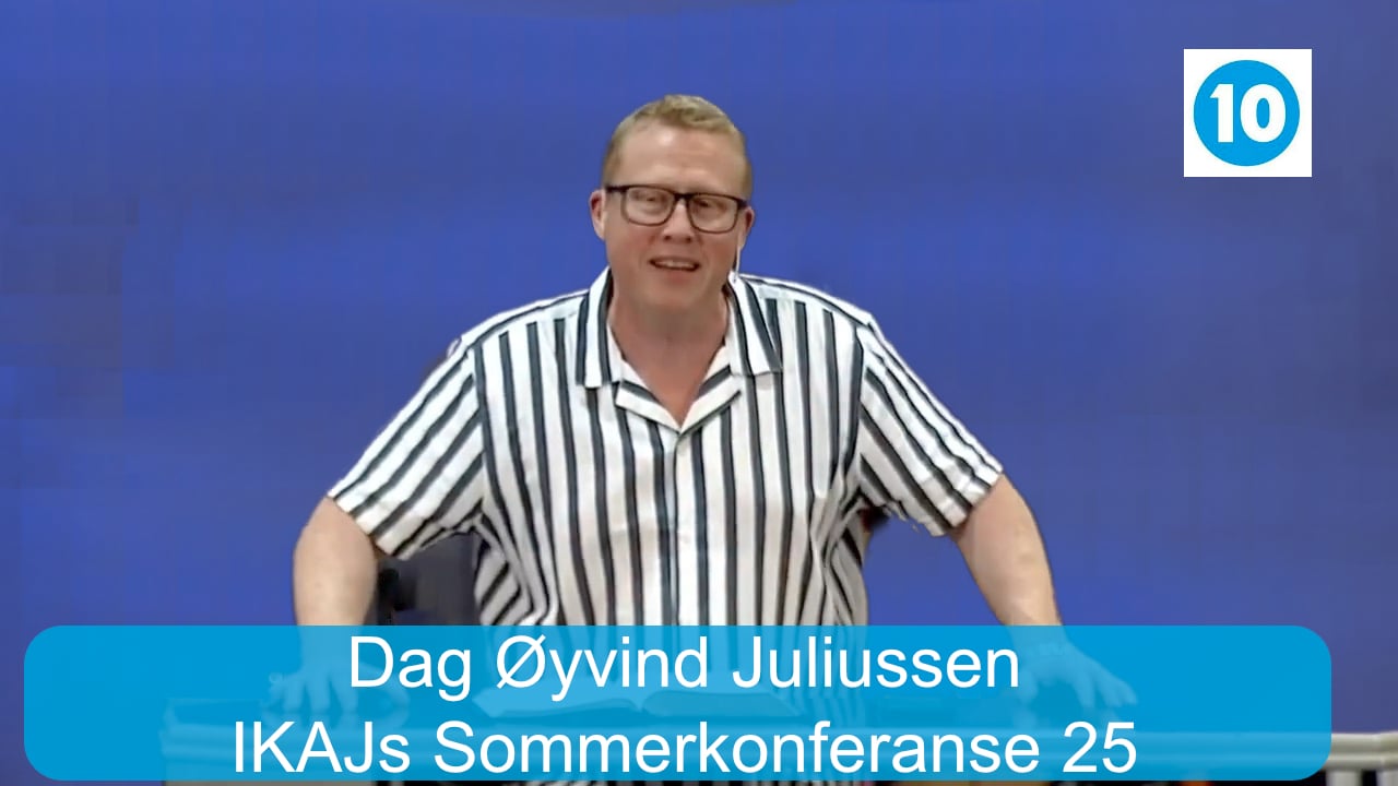 Dag Øyvind Juliussen | Forstå Israel | IKAJ konferanse | Kanal 10 | 13.06.25