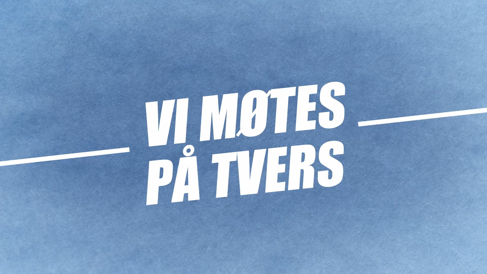 Vi møtes på tvers | Kristen Media Norge