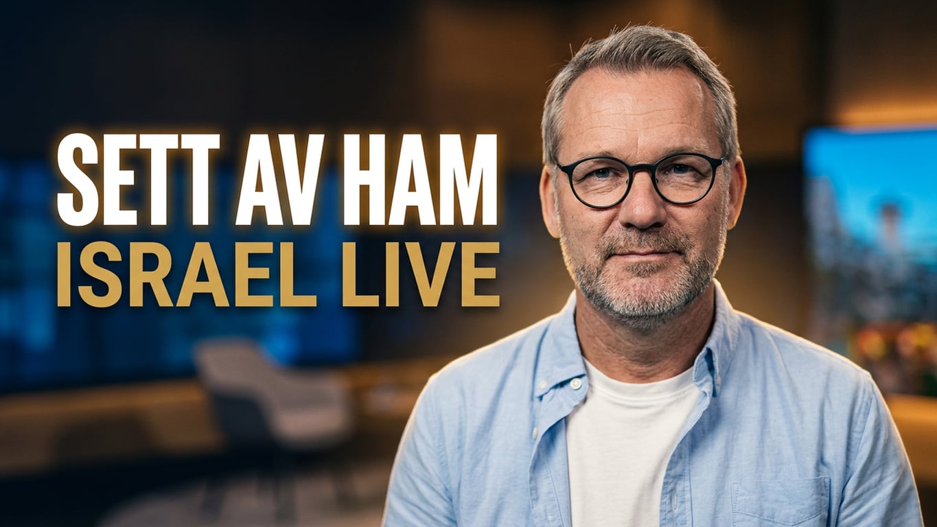 Israelske tjenesten Aviv | Sett av Ham | Martin Gellein | Israel Live | 04.10.26