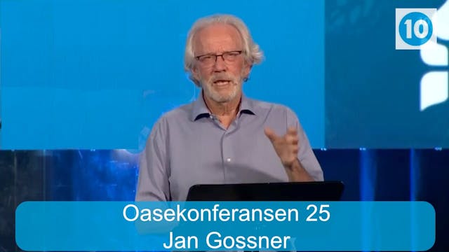 Jan Gossner | Oasekonferansen i Fredr...