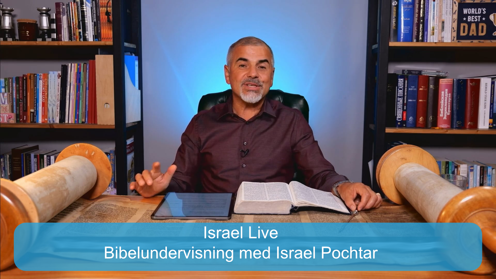 Bibelundervisning med Israel Pochtar