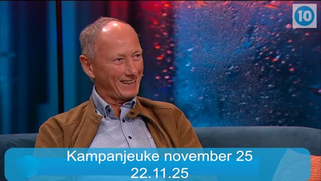 Kampanjeuke 22.11.25 | Kanal 10 direk...