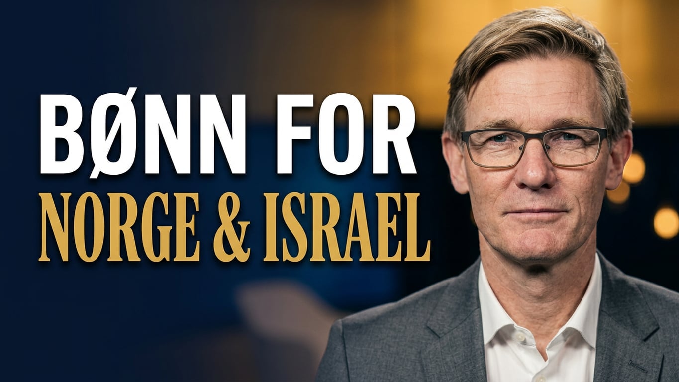 Bønn for Norge og Israel | Sammen i bønn med Jon Steinar Kjøllesdal | 21.09.26