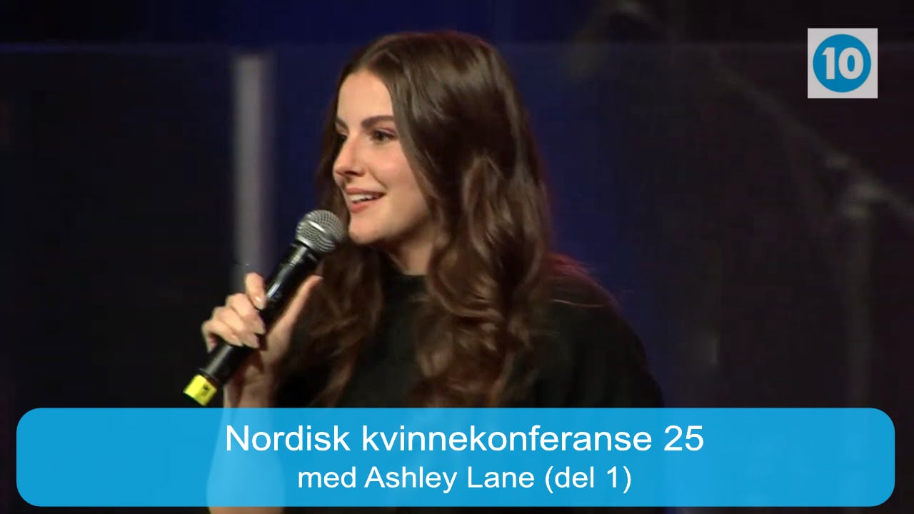 Ashley Lane | Nordisk kvinnekonferanse fra Flekkerøyhallen | 16.10.25
