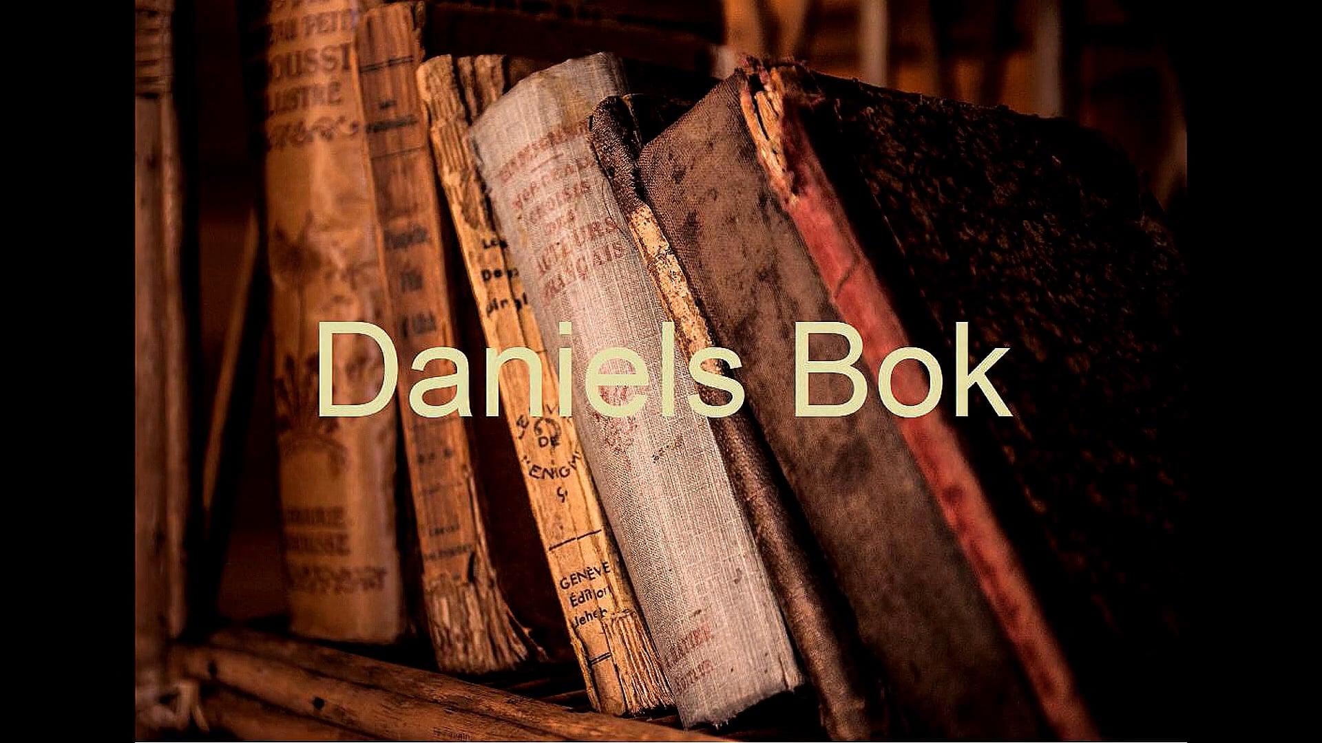 Daniels Bok (Ep 1) | Geir Jonassen | 01.01.25