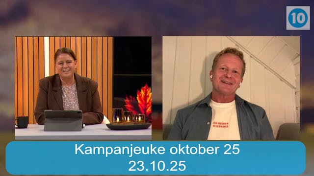 Kampanjeuke | Gjester: Tore Johannes ...