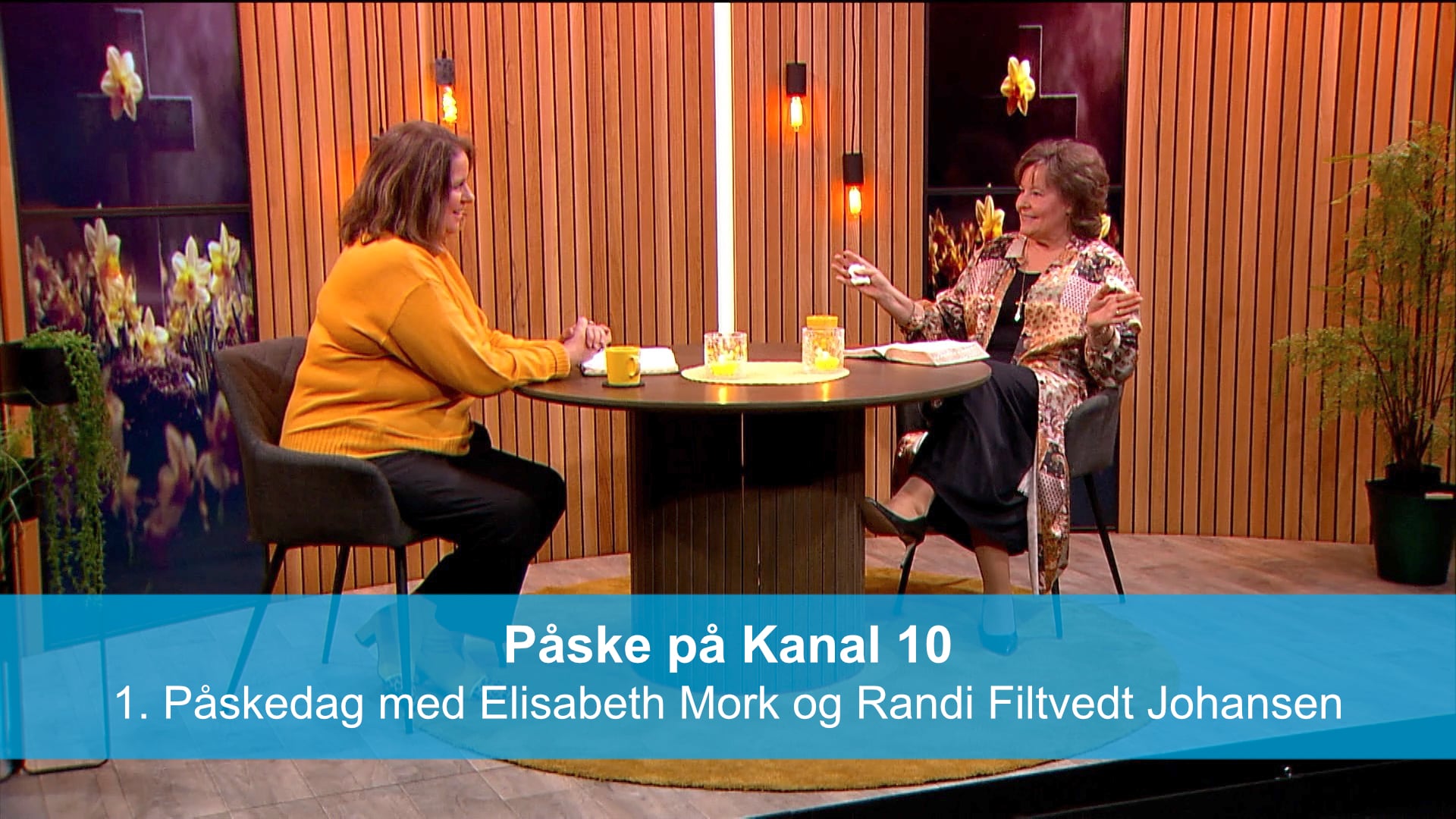 1. Påskedag med Elisabeth Mork og Randi Filtvedt Johansen | Påske på Kanal 10 |