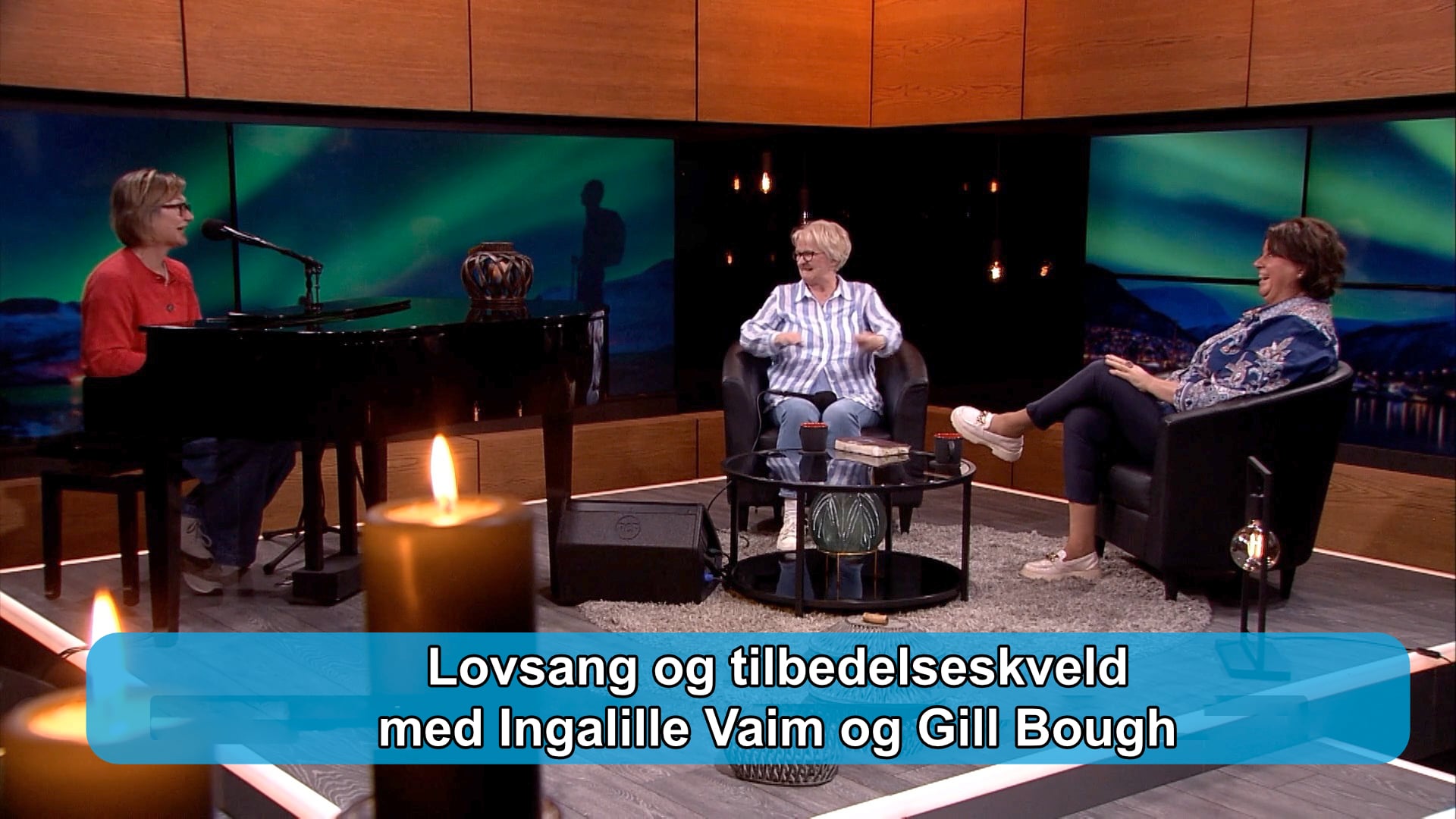Lovsang og tilbedelseskveld med Ingalille Vaim og Gill Bough | 16.05.26