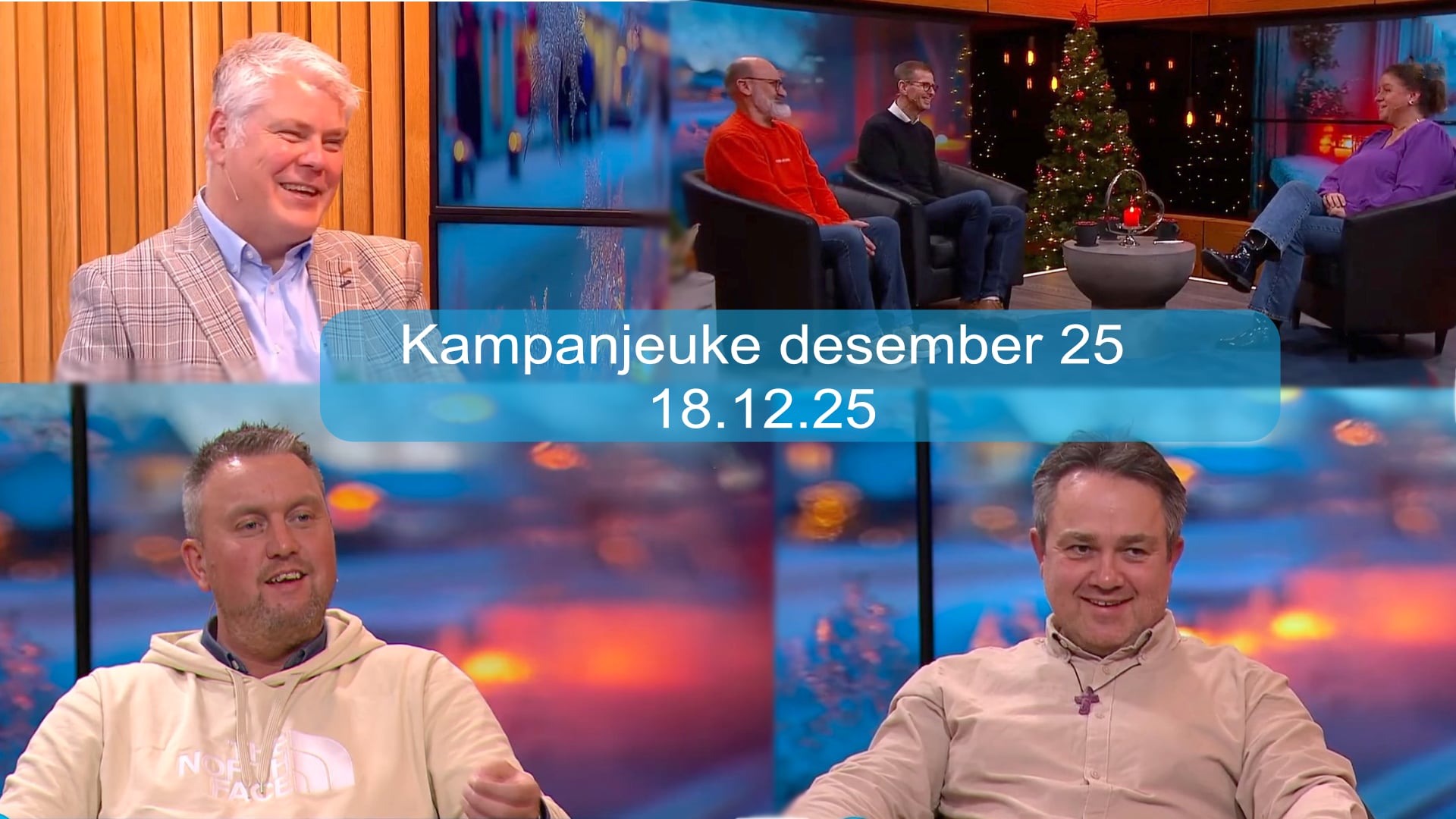 Kampanjeuke 18.12.25 | Gjester: Glenn Wiik, Elias Omberg mfl. | Kanal 10 |