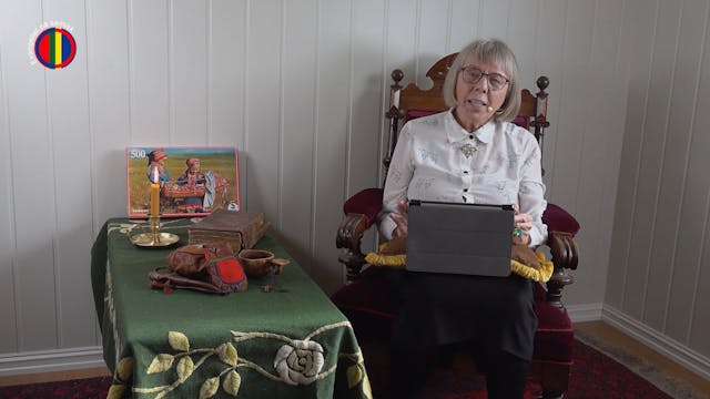 Evangeliet på samisk med Marie Kemi ...