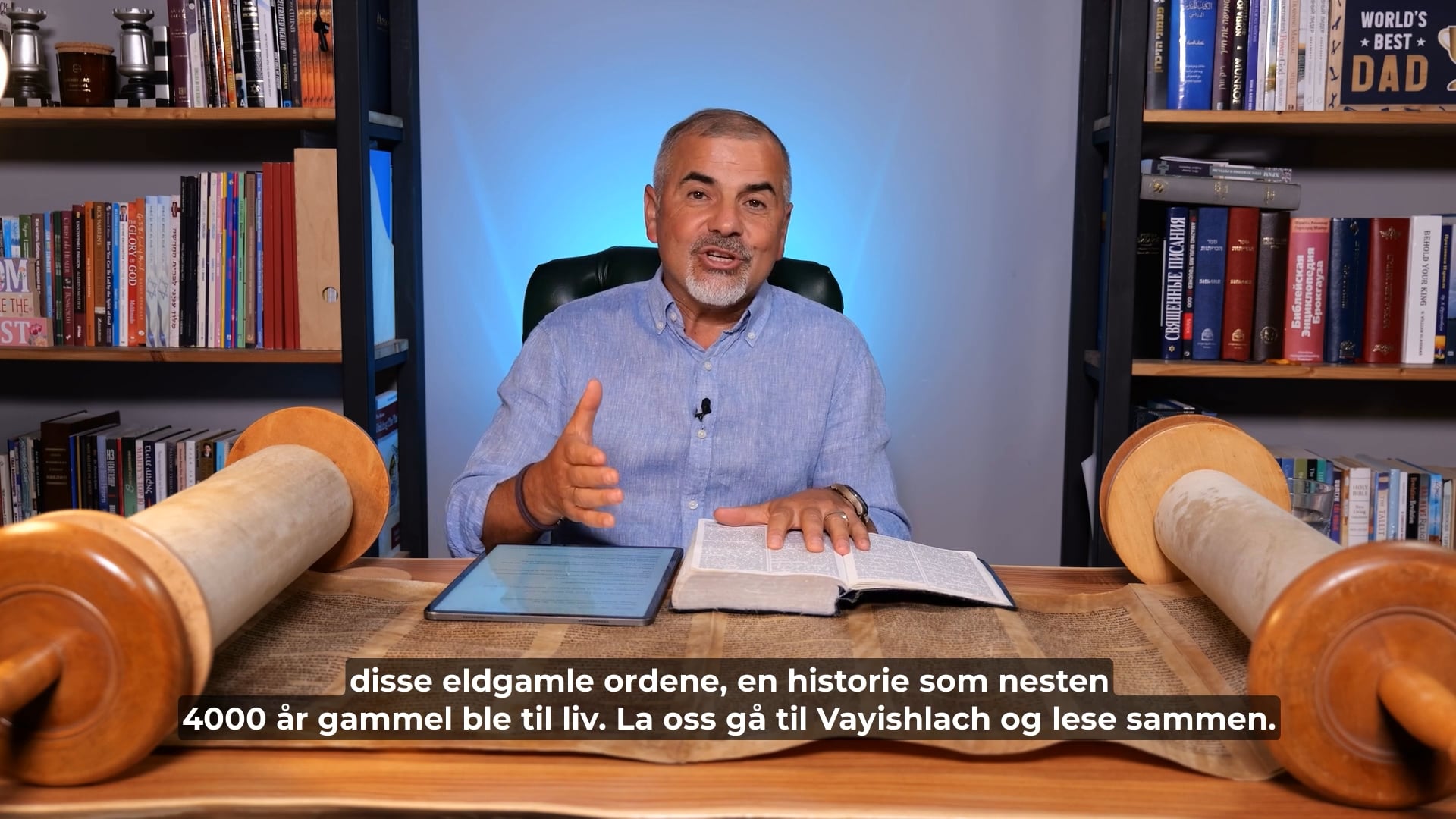 Israel Live | Bibelundervisning med Israel Pochtar | Kanal10 | 03.12.25