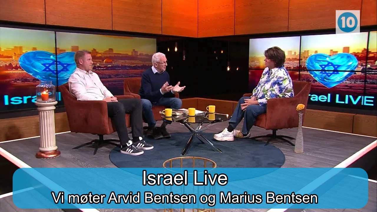 Vi møter Arvid Bentsen og Marius Bentsen | Israel Live | Kanal 10 | 14.05.26