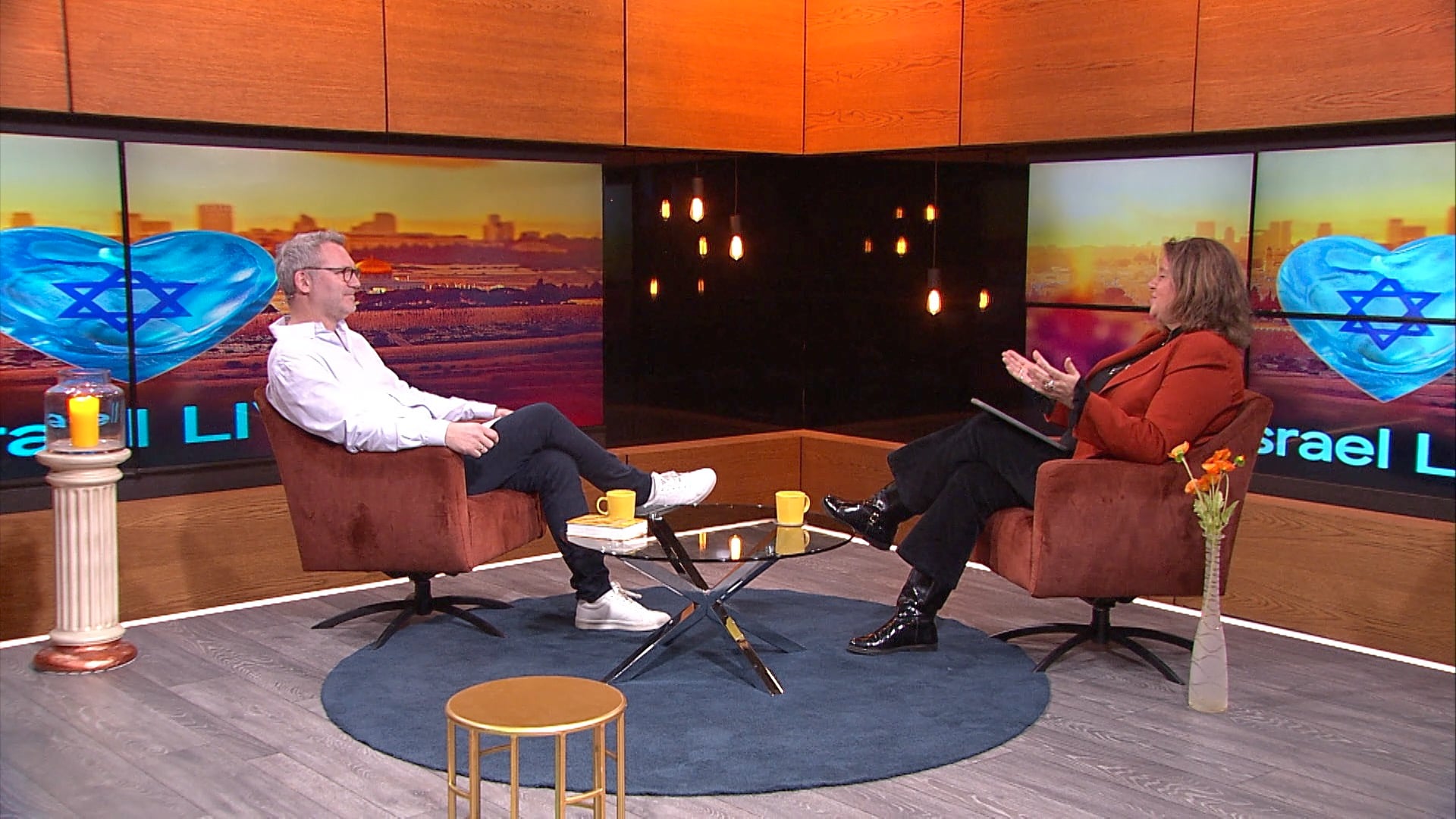 Israel Live | Åndskamp | Martin Gellein | Kanal 10 | 15.02.26