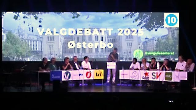 Valgdebatt 2025 | Evangeliesenterets ...