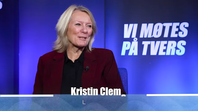 Vi møtes på tvers | Kristin Clemet | ...