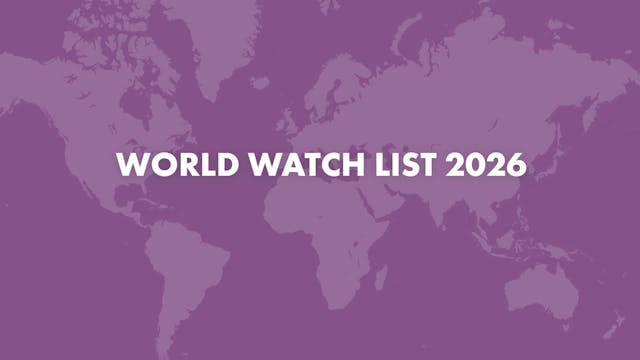 Kanal 10 | World Watch List 2026 - la...