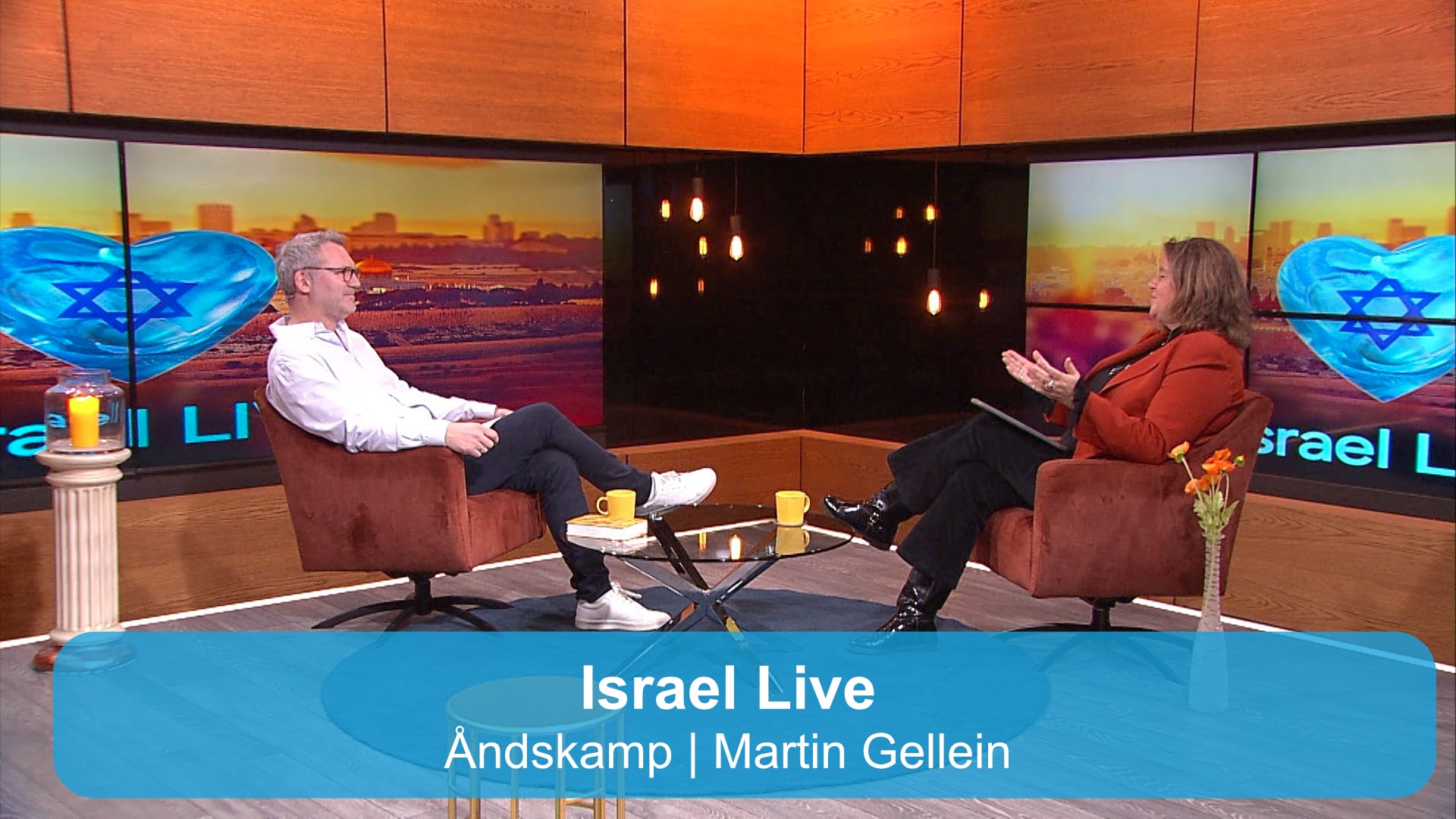 Israel Live | Åndskamp | Martin Gellein | Kanal 10 | 15.02.26