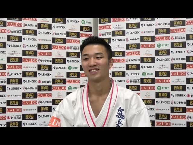 The 56th ALL Japan Open Karate Championship : Awards Ceremony Kata Victory