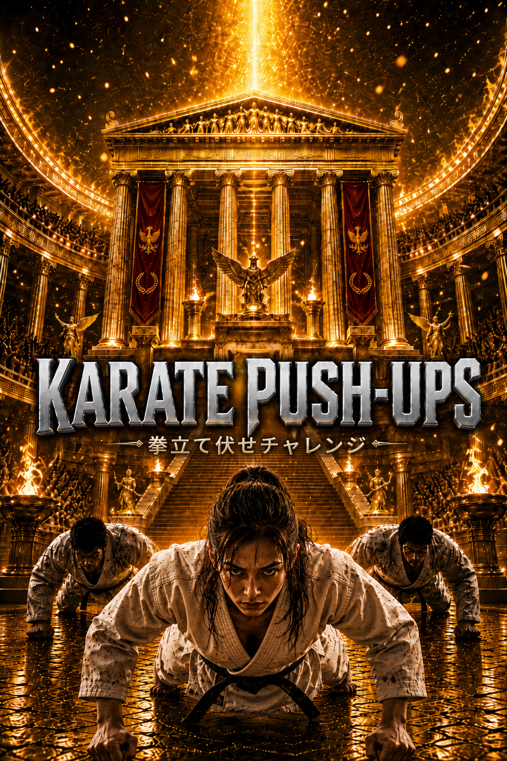 KARATE PUSH-UPS