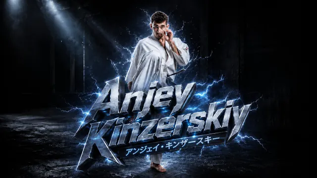 The strongest man in the karate world...