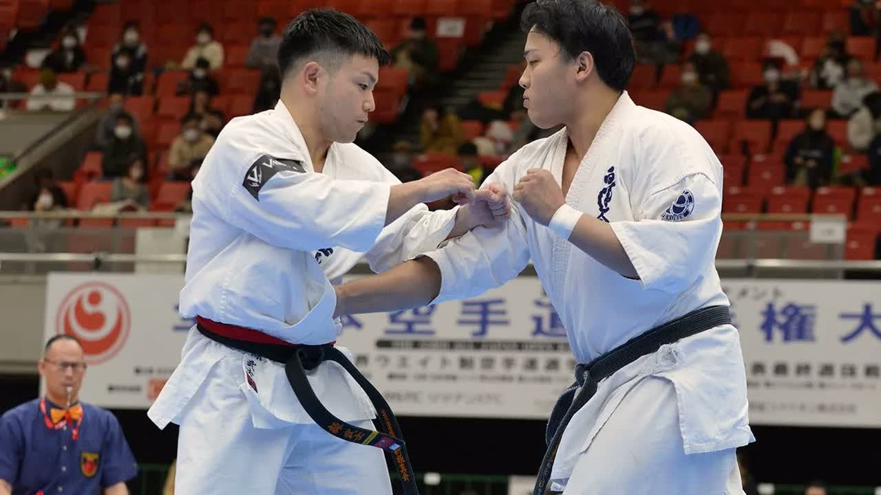 【新極真会】第53回全日本大会　男子４回戦　緑vs多田　SHINKYOKUSHINKAI KARATE