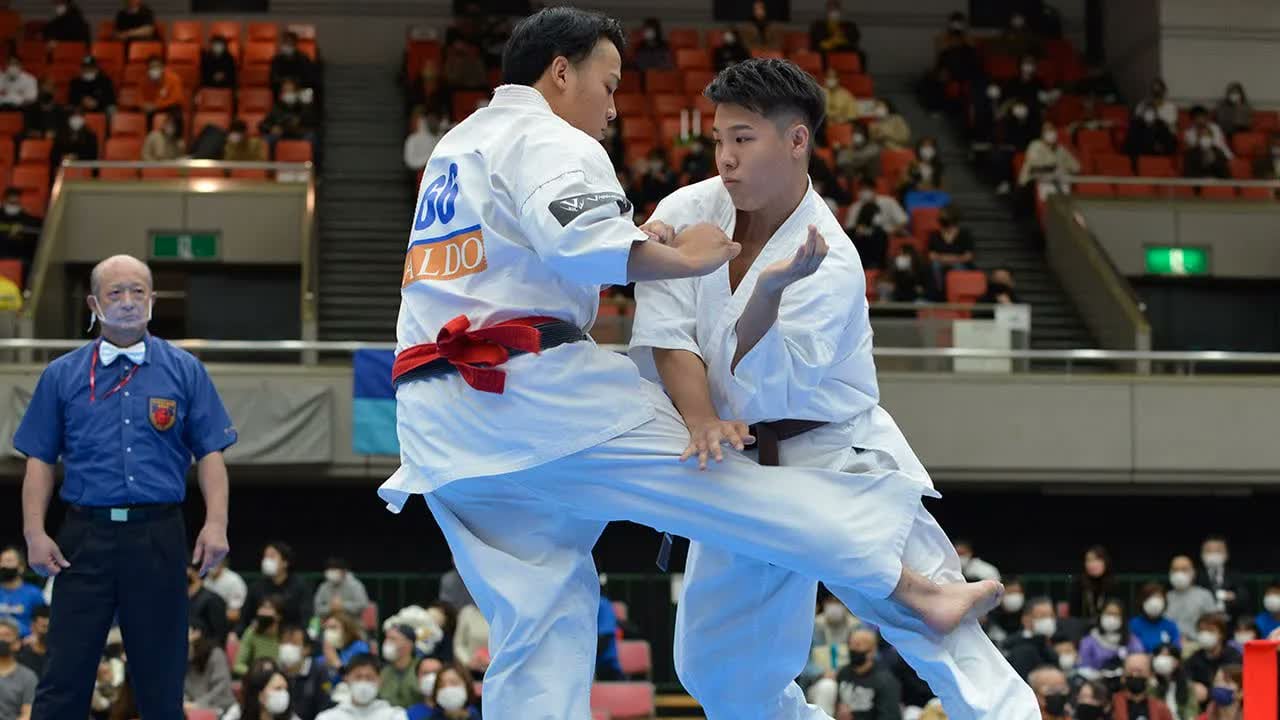 【新極真会】第53回全日本大会　第２回戦　多田vs近藤　SHINKYOKUSHINKAI KARATE