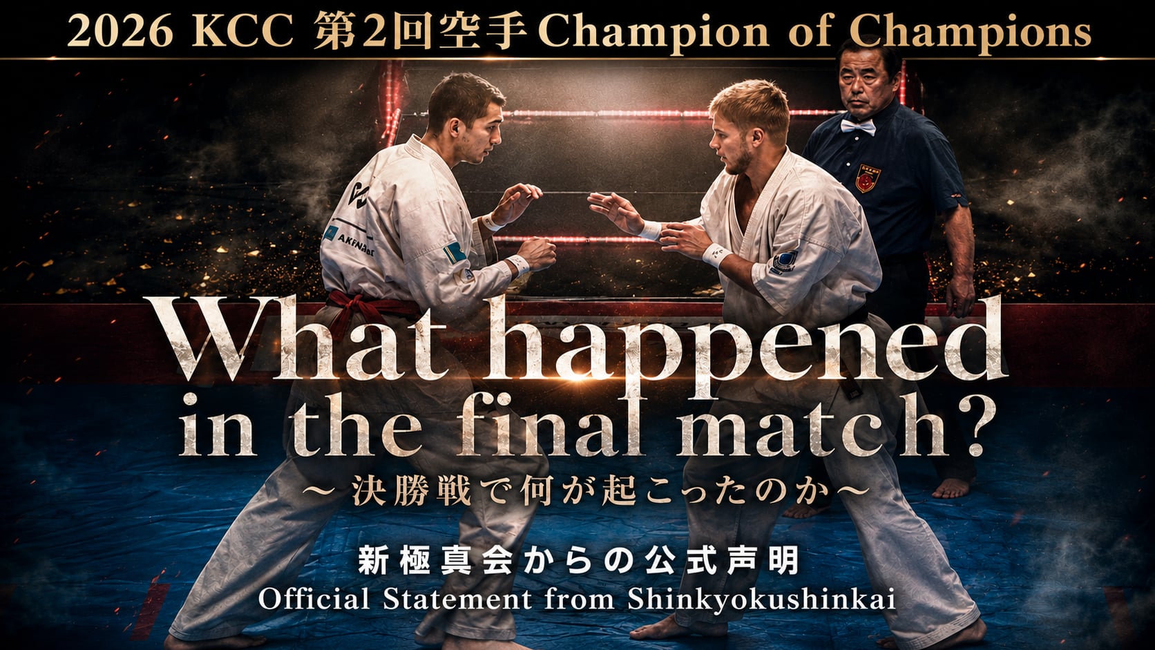 　【KCC SHOCKWAVE】What happened in the final match ? ~The Truth and the Statement~