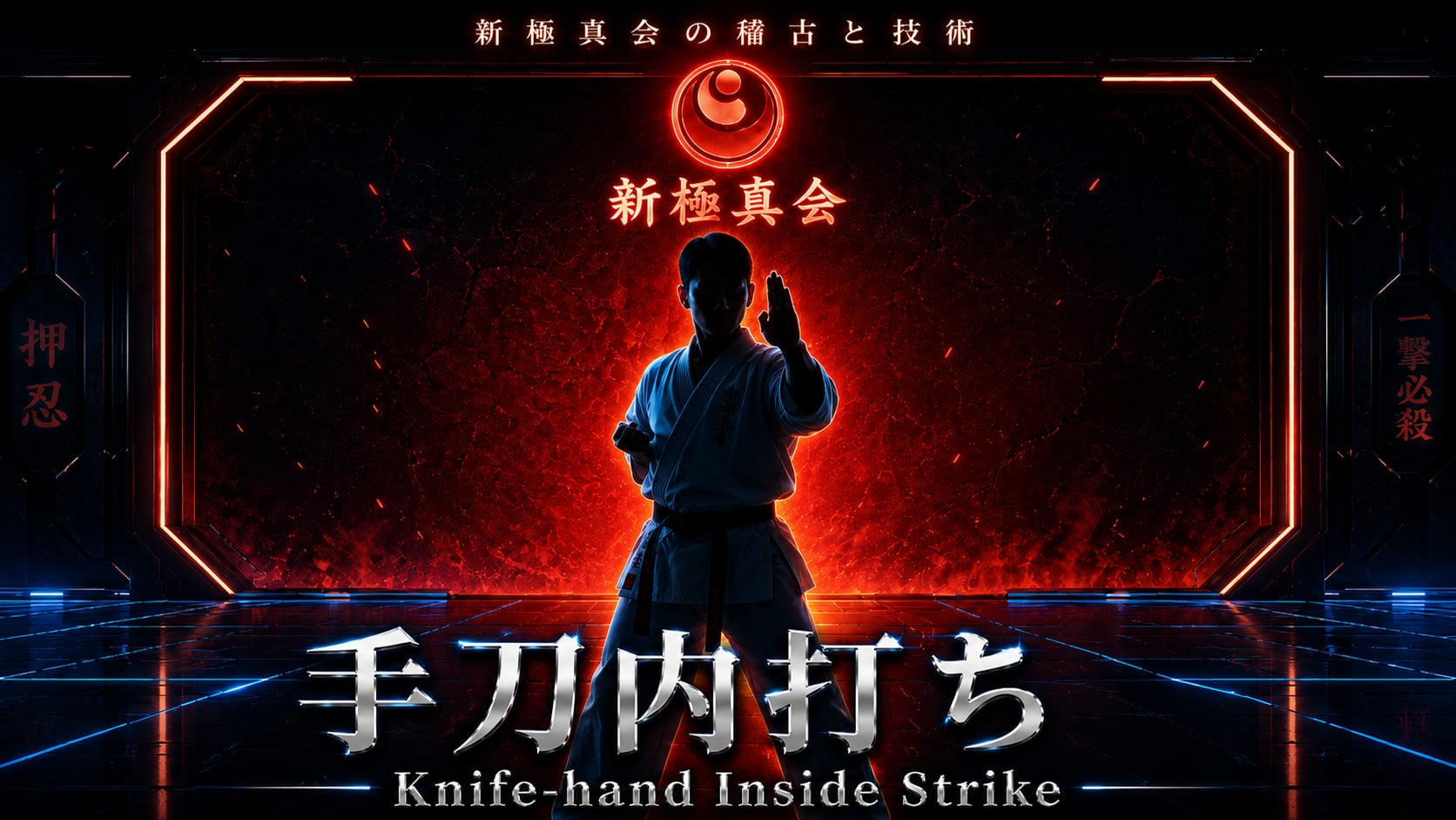 【基本】手刀内打ち Knife-hand Inside Strike
