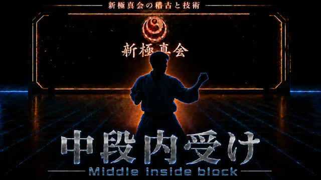 【基本】中段内受け Middle inside block