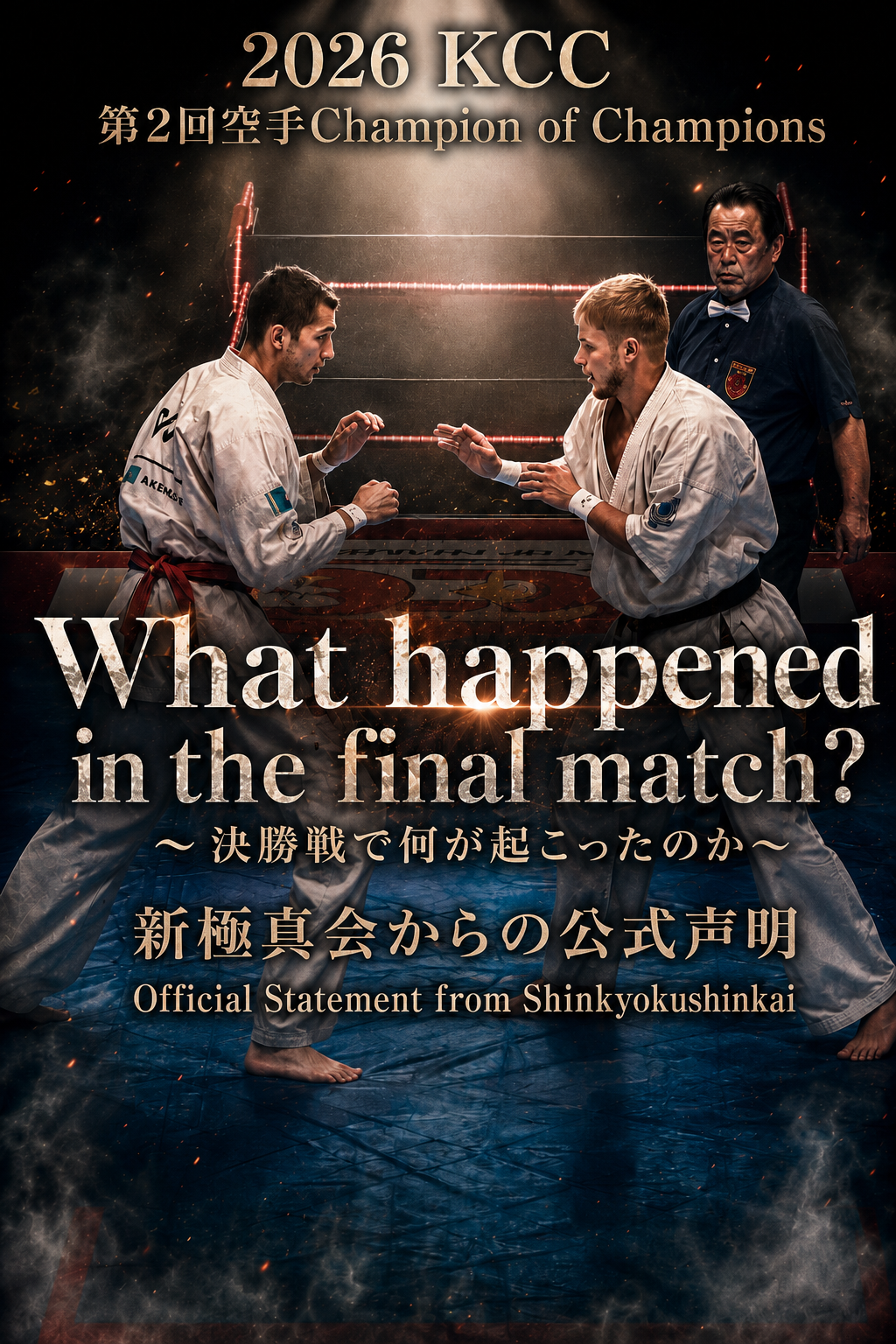 　【KCC SHOCKWAVE】What happened in the final match ? ~The Truth and the Statement~