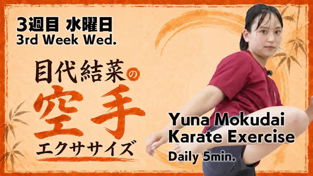Karate Exercise [Week 3, Day 3]