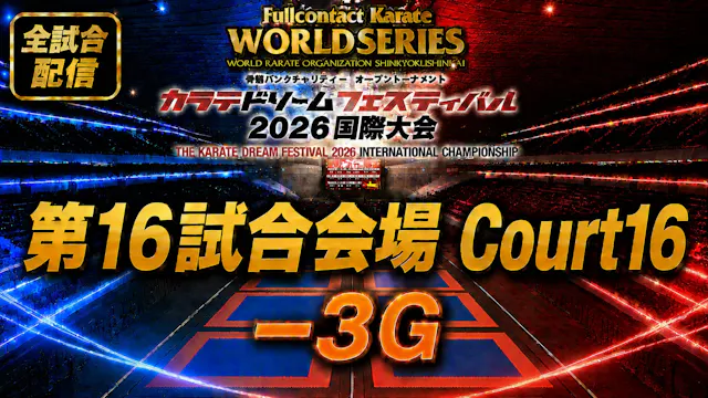 Court16-3G　THE KARATE DREAM FESTIVAL ...