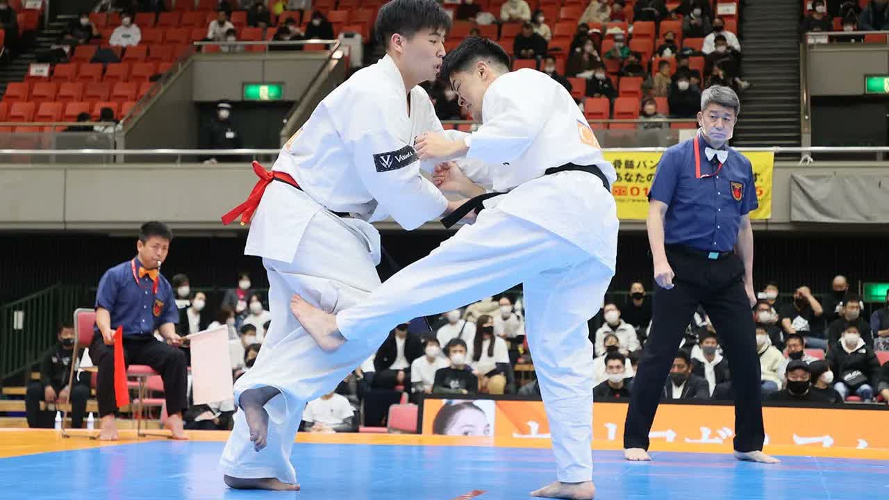 【新極真会】第53回全日本大会　男子３回戦　鈴木vs越智　SHINKYOKUSHINKAI KARATE